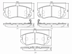 ������� ��������� (�������) Hyundai Elantra 00-09 SAT ST-28-0201, �������� ST280201 ����