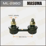 ���� ������������� Toyota Corolla/RAV4/ -97 ������. ���. /����. Masuma ML2960 ML2960 ����
