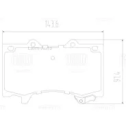 ������� ����. ��� �/� Nissan Patrol (10-) ����. �����. (PF 2431) PF2431 ����