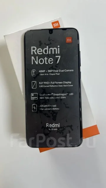 Xiaomi Redmi Note 7. �/�, 64 ��, ������, 4G LTE ����