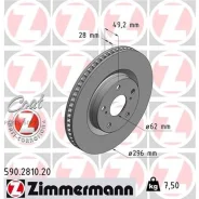 ���� ����. �����. ������. [296x28] COAT Z Lexus GS 3.5 11-, Toyota Camry/Rav4 2.0-3.5 06- Zimmermann 590281020 590281020 ����