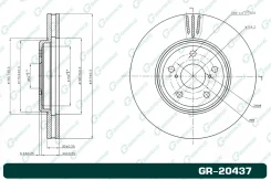 ���� ��������� ������������� G-brake GR-20437 Gbrake GR20437 GR20437 ����
