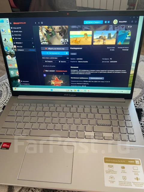 Asus VivoBook. ��� 8 ��, WiFi: 1, Bluetooth: 1 ����