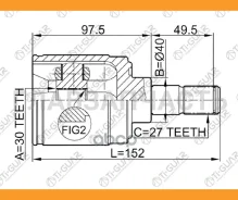 ���� ���������� /TI-GUAR ��� Honda HR-V Civic Ferio Accord 1999-2006; 30*40*27; TG-IN4403; (0311-Hrvmtrh) 44310S0A300 0311Hrvmtrh CI3403 [TGIN4403] TG...