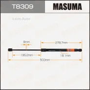 ���� ������� ��������� Masuma L503mm (140) Universal T8309 ����