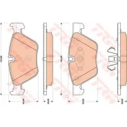 ������� ��������� �������� TRW, �������� �� ��� (4 ��), ���. GDB1810 GDB1810 ����