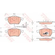 ������� ��������� �������� TRW, �������� �� ��� (4 ��), ���. GDB1403 GDB1403 ����