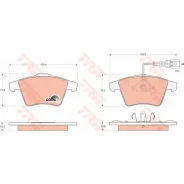 ������� ��������� �������� TRW, �������� �� ��� (4 ��), ���. GDB1651 GDB1651 ����