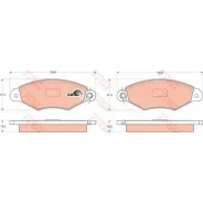 ������� ��������� �������� TRW, �������� �� ��� (4 ��), ���. GDB1321 GDB1321 ����