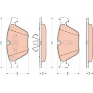 ������� ��������� �������� TRW, �������� �� ��� (4 ��), ���. GDB1729 GDB1729 ����