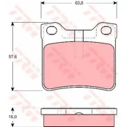 ������� ��������� �������� TRW, �������� �� ��� (4 ��), ���. GDB1432 GDB1432 ����