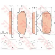 ������� ��������� �������� TRW, �������� �� ��� (4 ��), ���. GDB4143 GDB4143 ����