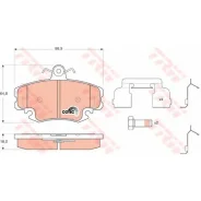 ������� ��������� �������� TRW, �������� �� ��� (4 ��), ���. GDB1634 GDB1634 ����
