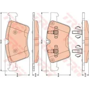 ������� ��������� �������� TRW, �������� �� ��� (4 ��), ���. GDB1797 GDB1797 ����