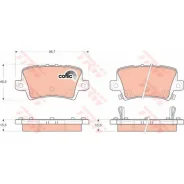 ������� ��������� �������� TRW, �������� �� ��� (4 ��), ���. GDB3408 GDB3408 ����
