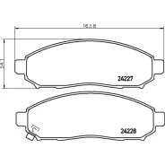 ������� ��������� �������� Nisshinbo ��������, �������� �� ��� (4 ��), ���. NP2020 NP2020 ����