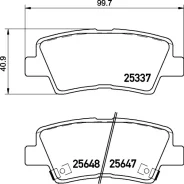 ������� ��������� �������� Nisshinbo ������, �������� �� ��� (4 ��), ���. NP6036 NP6036 ����