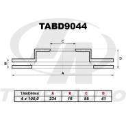 ���� ��������� TA, ��������, ������/�����, 1 ��, ���. TABD9044 TABD9044 ����
