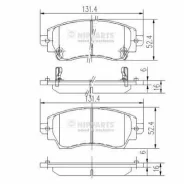 ������� ��������� �������� �-�� 271602 Nipparts j3602089 J3602089 ����