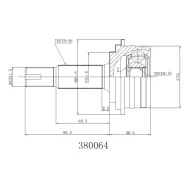 ���� INKO, ��������, ��������, 26x19��, ���. 380064 380064 ����