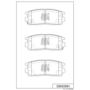 ������� ��������� �������� Kashiyama, ������, �������� �� ��� (4 ��), ���. D9063MH D9063MH ����