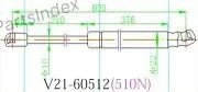 ����������� ��������� JETT V21-60512 V2160512 ����