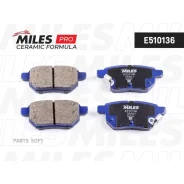 ������� ��������� ������ (����� Ceramic ����� PRO) Toyota Corolla 1.4 VVT-I 02/Auris 1.6/1.4 07 (TRW GDB3454) E510136 Miles E510136 E510136 ����