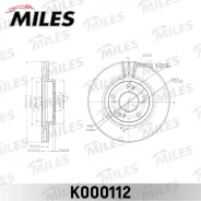 ���� ��������� �������� D280��. ������������� Honda Accord 2.0-2.4 03-08 (TRW DF4429) K000112 Miles K000112 K000112 ����