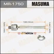 ������� ���� Masuma Mazda Demio / DY3W 05-07 Masuma MR-1750 Masuma MR1750 ����