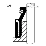 �������� ������������ VA03 8,0- 12,00/15,20X 9,50 FKM 49472020 ����