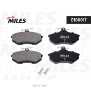 ������� ��������� �������� (��� �������) (����� Semi-Metallic) (AUDI 80 B3, B4, VW Passat (3A_ (TRW GDB826) E100017 Miles E100017 E100017 ����