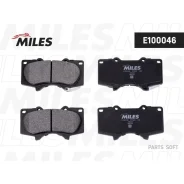 ������� ��������� �������� (��� �������) (����� Semi-Metallic) (Toyota LAND Cruiser 120, Prado 150, Mitsubishi Pajero IV) (TRW GDB3364) E100046 Miles...