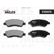 ������� ��������� �������� (��� ������� + �����) (����� Semi-Metallic) Citroen C4 03-/Peugeot 307/Partner 1.4/1.6 -ESP (TRW GDB1677) E100076 Miles E10...
