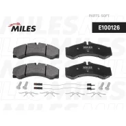 ������� ��������� �������� (��� ������� + �����) (����� Semi-Metallic) (MB Sprinter 95-06, VW LT 96-06 [164.8*73*19]) (TRW GDB1288) E100126 Miles E100...