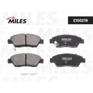 ������� ��������� �������� (��� �������) (����� Semi-Metallic) Honda Civic 91-05 E100219 Miles E100219 E100219 ����