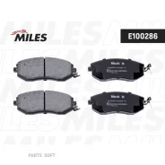 ������� ��������� �������� (��� �������) (����� Semi-Metallic) (Subaru Forester 08-/Impreza 08-/XV 12-) (TRW GDB3519) E100286 Miles E100286 E100286 ��...