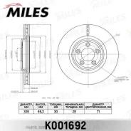 ���� ��������� �������� D326��. ������������� Jaguar S-TYPE 99-/FX 08-/XJ 97-/XK 96- (TRW DF6223S) K001692 Miles K001692 K001692 ����