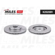 ���� ��������� Chery Kaiyi/M11/M12/Omoda S5 �����. (����. D=283mm, � ���������������� ���������) Miles K202081 K202081 ����