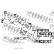����������� ��������� ������ | ��� ����/��� | Febest NAB-J11B NABJ11B ����