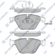 ������� �������� ��������! BMW F07GT/F10/F11 2.8i/2.5d/3.0d 10 Sangsin Brake SP1695 SP1695 SP1695 ����