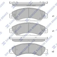 ������� �������� ��������! Chevrolet Silverado/Avalanche, Cadillac Escalade 07 Sangsin Brake SP4027 SP4027 SP4027 ����