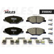 ������� ��������� �������� (��� �������) (����� Semi-Metallic) (VW POLO (RUS) 11-/Skoda Fabia 11-) (TRW GDB2027) E100042 Miles E100042 E100042 ����