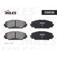 ������� ��������� �������� (��� �������) (����� Semi-Metallic) Toyota Auris 1.4-1.6 07-/Corolla 1.4 07-/RAV 4 06- (TRW GDB3425) E100135 Miles E100135...