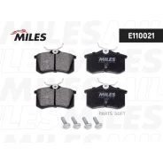 ������� ��������� ������ (��� ������� + �����) (����� Semi-Metallic) AUDI A4 (B6-B7), A6 (C5), VW Passat (3A2, 35I) (TRW GDB1121) E110021 Miles E11002...