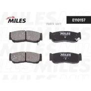 ������� ��������� ������ (����� Semi-Metallic) Hyundai H-1 01-/Santa FE (CM)/(SM) 05- (TRW GDB3419) E110157 Miles E110157 E110157 ����