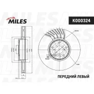 ���� ��������� �������� D334��. ������������� Lexus GS 300-460 05-, ���. (TRW DF4855S) K000324 Miles K000324 K000324 ����