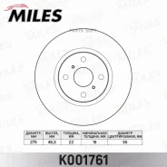 ���� ��������� �������� D275��. ������������� Toyota Yaris 1.0 05- (TRW DF4804) K001761 Miles K001761 K001761 ����