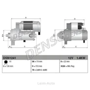 ������� [12V 1.4Kw] Toyota Land Cruiser 4.0 10- DSN1241 ����