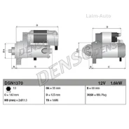 ������� 12V 1,6kW Toyota Avensis 2.4 03-09 DSN1370 ����