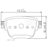 ������� ����. Mercedes E (W213) (16-)/CLS (C257) (17-) ����. ���. (PF 2411) Trialli PF2411 PF2411 ����